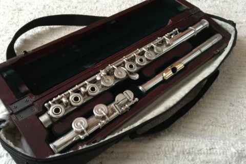Flauta Pearl de plata